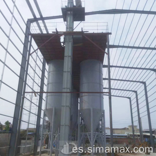 Silo de cemento 100T para planta de lotes de concreto